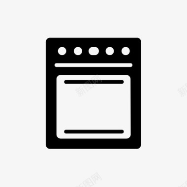 烤箱电器烘焙图标图标