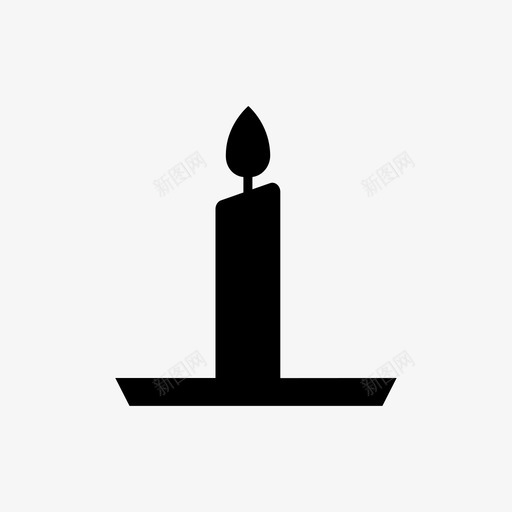 蜡烛庆典食物和蛋糕图标svg_新图网 https://ixintu.com 庆典 蜡烛 食物和蛋糕