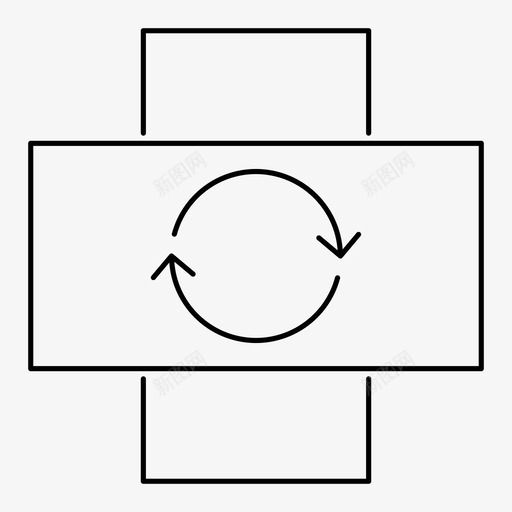 自动旋转屏幕显示横向纵向图标svg_新图网 https://ixintu.com 功能四机 横向 纵向 自动旋转屏幕显示