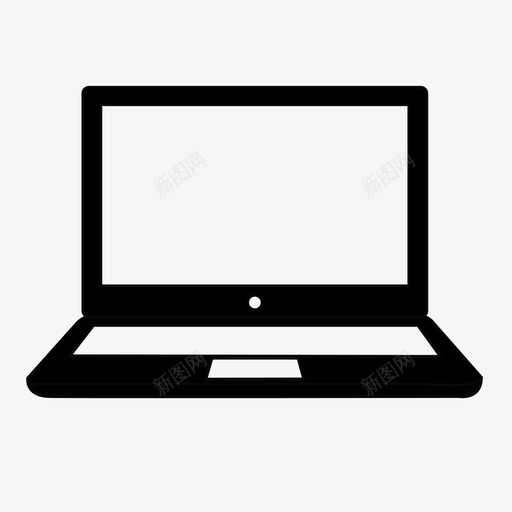 笔记本电脑电脑电子产品图标svg_新图网 https://ixintu.com 小玩意 电子产品 电脑 笔记本电脑