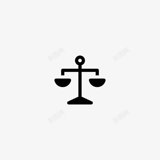 正义法庭法律图标svg_新图网 https://ixintu.com 天平 天平砝码 小图标 正义 法庭 法律 砝码