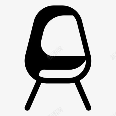椅子家具室内图标图标