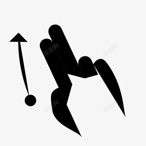 gesture_2f-swipe-upsvg_新图网 https://ixintu.com gesture_2f-swipe-up