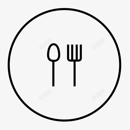 icon_工位&用餐svg_新图网 https://ixintu.com icon_工位&用餐