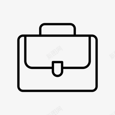 公文包包行李图标图标