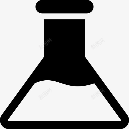 烧瓶烧杯化学图标svg_新图网 https://ixintu.com 化学 实验室 烧杯 烧瓶 科学 科学和技术字形图标集