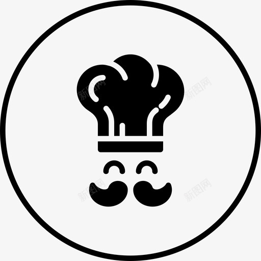 厨师烹饪厨房图标svg_新图网 https://ixintu.com 厨师 厨房 烹饪 餐厅 餐厅第4卷