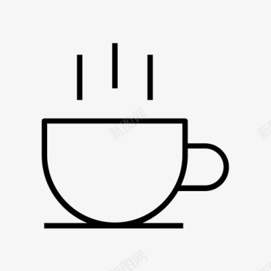 咖啡杯图标图标