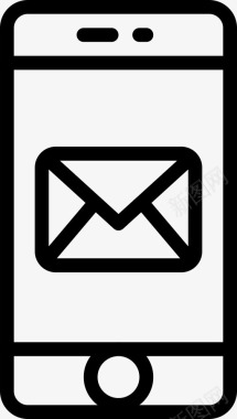 电话邮件信封信件图标图标