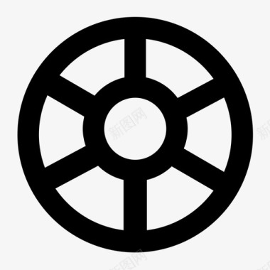 车轮wheel图标