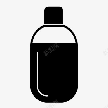 水瓶液体药品图标图标