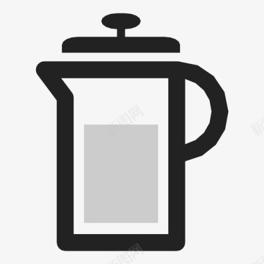 茶壶咖啡饮料图标图标
