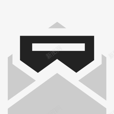 阅读电子邮件文件信封图标图标