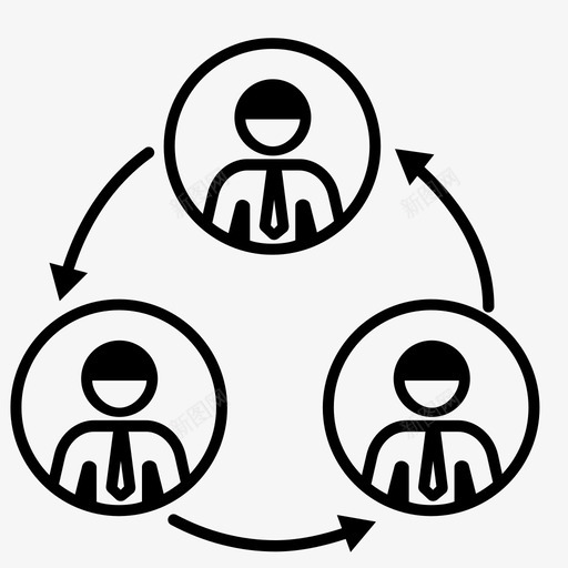 协作头脑风暴沟通图标svg_新图网 https://ixintu.com 协作 团队 头脑风暴 搜索引擎优化 沟通 项目