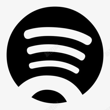 spotify图标