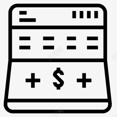 存款账户钱图标图标
