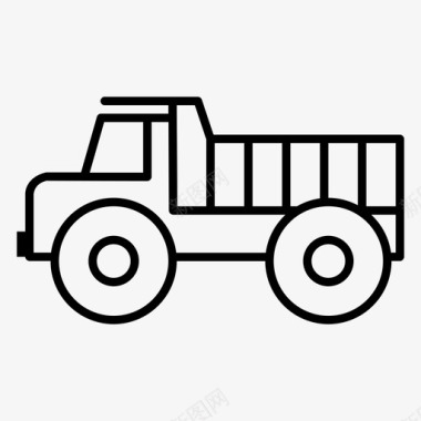 卡车建筑卡车运输卡车图标图标
