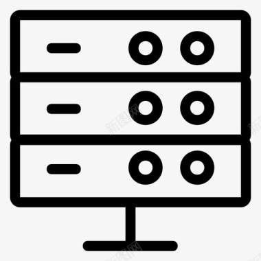 文件服务器连接数据库图标图标