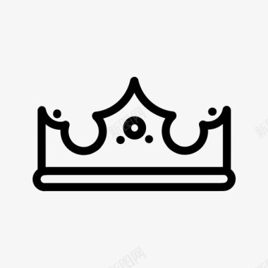 皇冠珠宝国王图标图标
