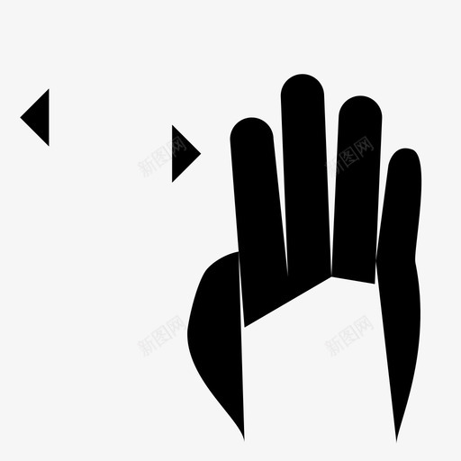 gesture_4f-drag-left-rightsvg_新图网 https://ixintu.com gesture_4f-drag-left-right