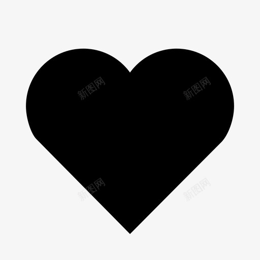 glyphs_a05_heart_filledsvg_新图网 https://ixintu.com glyphs_a05_heart_filled