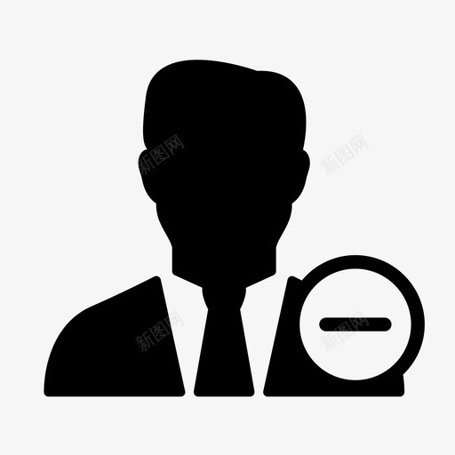 员工就业人力图标svg_新图网 https://ixintu.com 人力 办公室职员 员工 就业