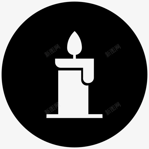 蜡烛庆典食物和蛋糕图标svg_新图网 https://ixintu.com 庆典 蜡烛 食物和蛋糕
