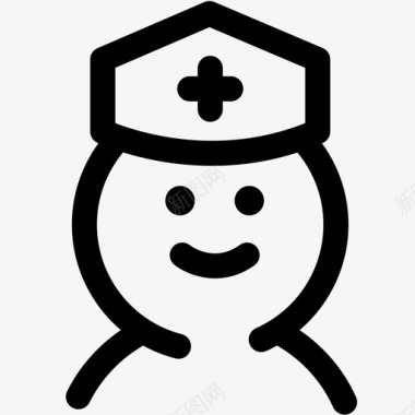 护士女护士医院护士图标图标