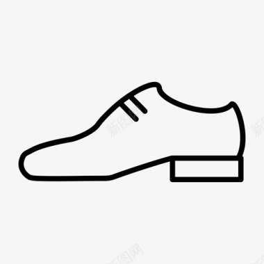 鞋礼服鞋正式的图标图标