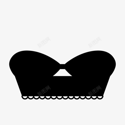 文胸内衣文胸系列图标svg_新图网 https://ixintu.com 内衣 文胸 文胸系列