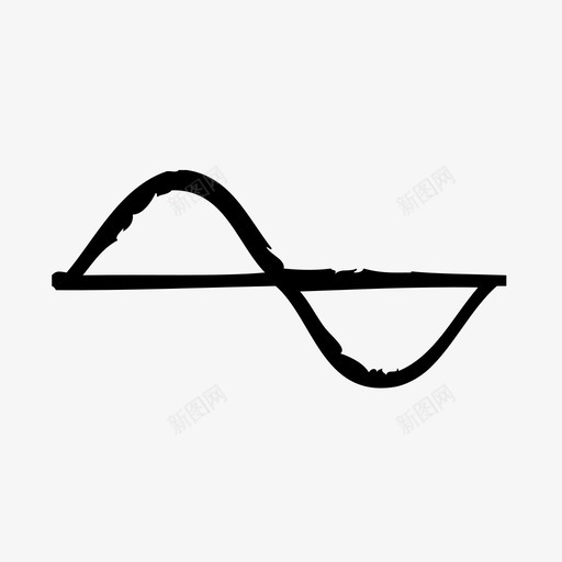正弦波条形图图表图标svg_新图网 https://ixintu.com 信息图表 办公室 图表 条形图 正弦波 统计 草图2