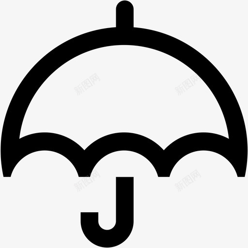 备雨伞svg_新图网 https://ixintu.com 备雨伞