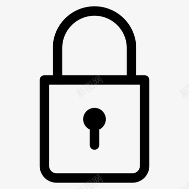 锁密码基本用户界面图标图标