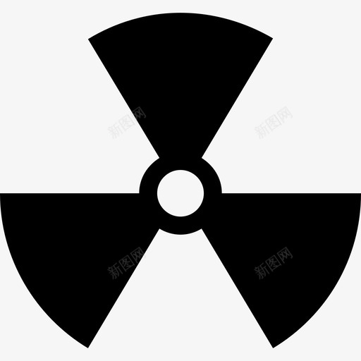 有毒危险核图标svg_新图网 https://ixintu.com 危险 有毒 核 科学和技术图标集 辐射