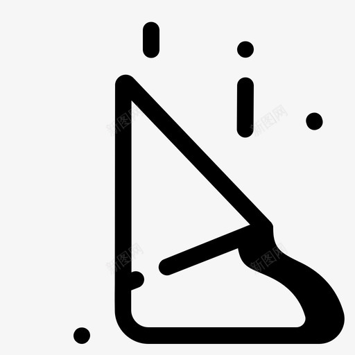 冰激凌融化甜甜图标svg_新图网 https://ixintu.com 冰激凌 甜甜 融化