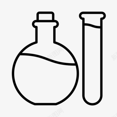 化学实验科学图标图标