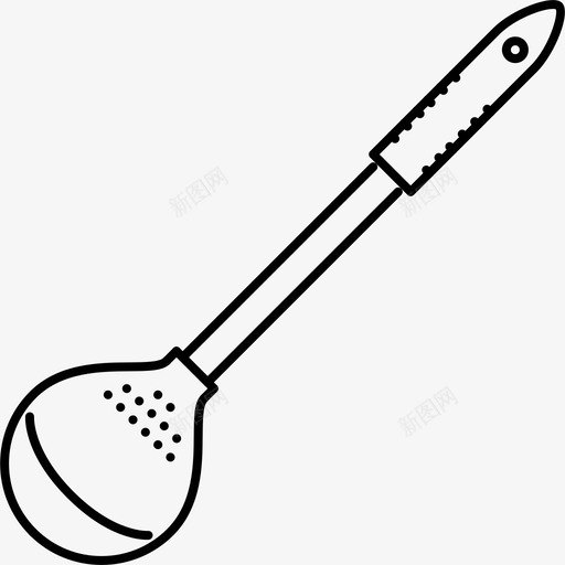 勺厨师烹饪图标svg_新图网 https://ixintu.com 勺 厨师 厨房 厨房轮廓64x64 烹饪