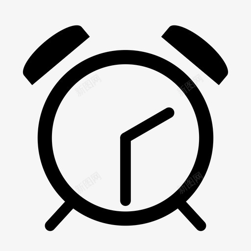 两点三十钟小时图标svg_新图网 https://ixintu.com 两点三十 小时 时间 钟 闹钟