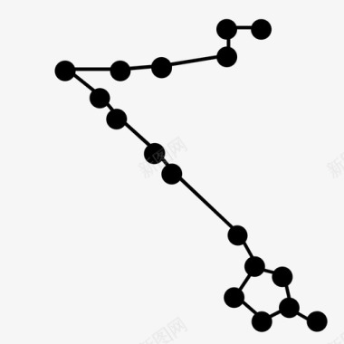 鱼星座网络图标图标