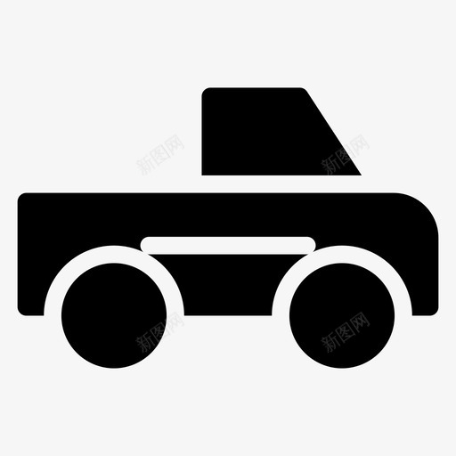卡车汽车运输图标svg_新图网 https://ixintu.com 卡车 旅行 汽车 车辆 运输 运输字形图标