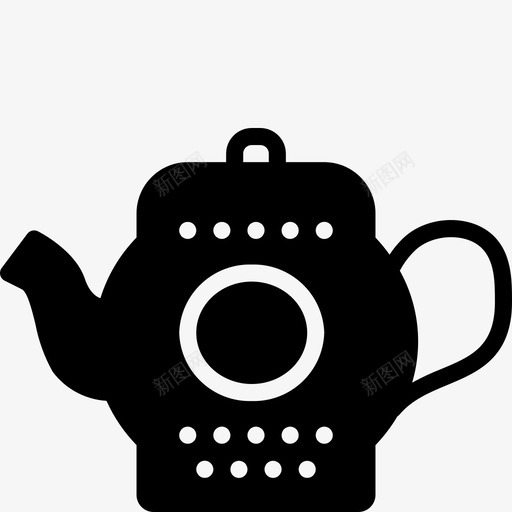 茶壶饮料火锅图标svg_新图网 https://ixintu.com 厨房 厨房物品坚固 火锅 茶壶 饮料