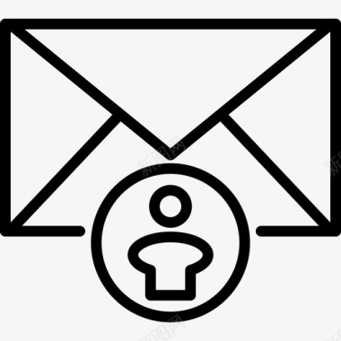 电子邮件发件人电子邮件配置文件电子邮件用户图标图标