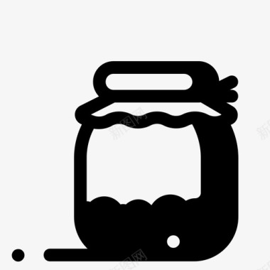 罐子饮料食物图标图标