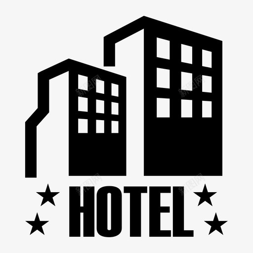 酒店预订svg_新图网 https://ixintu.com 酒店预订 Hotel Booking 