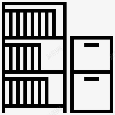 文件柜文件文件夹图标图标
