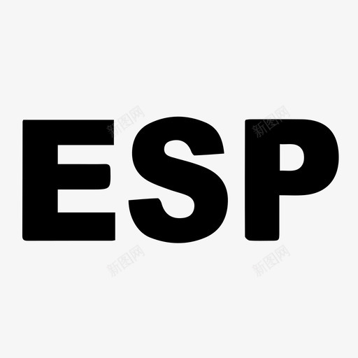 ESP开关键svg_新图网 https://ixintu.com ESP开关键