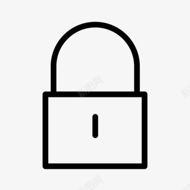 锁帐户密码图标图标