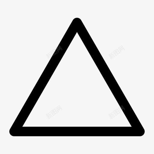 trianglesvg_新图网 https://ixintu.com triangle icon_triangle