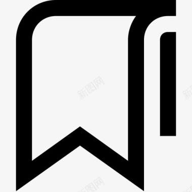 Bookmark symbol图标