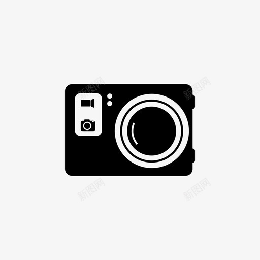 动作摄影机摄影图标svg_新图网 https://ixintu.com 动作摄影机 摄影